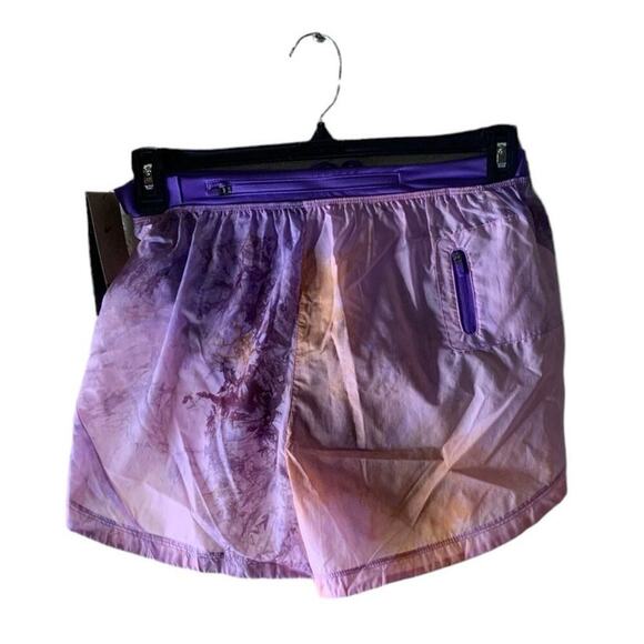 Nike Dri Fit Repel Shorts Womens Small Mid-Rise Brief Lined Running Purple NWT - Picture 4 of 15